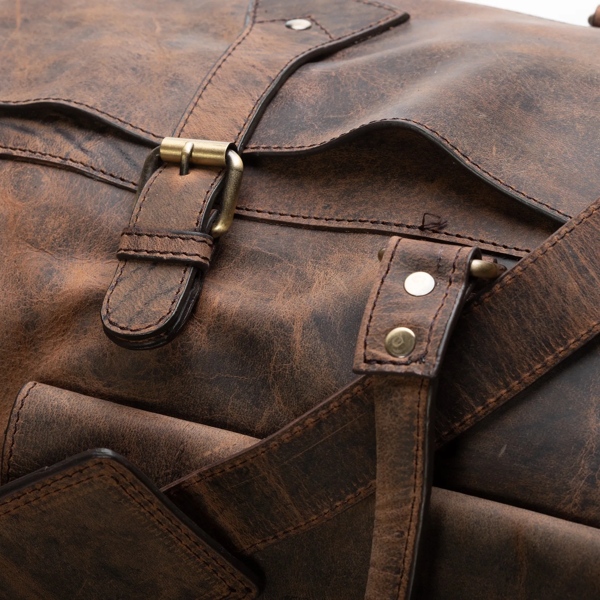 Leather Duffle Bag - Shepherd