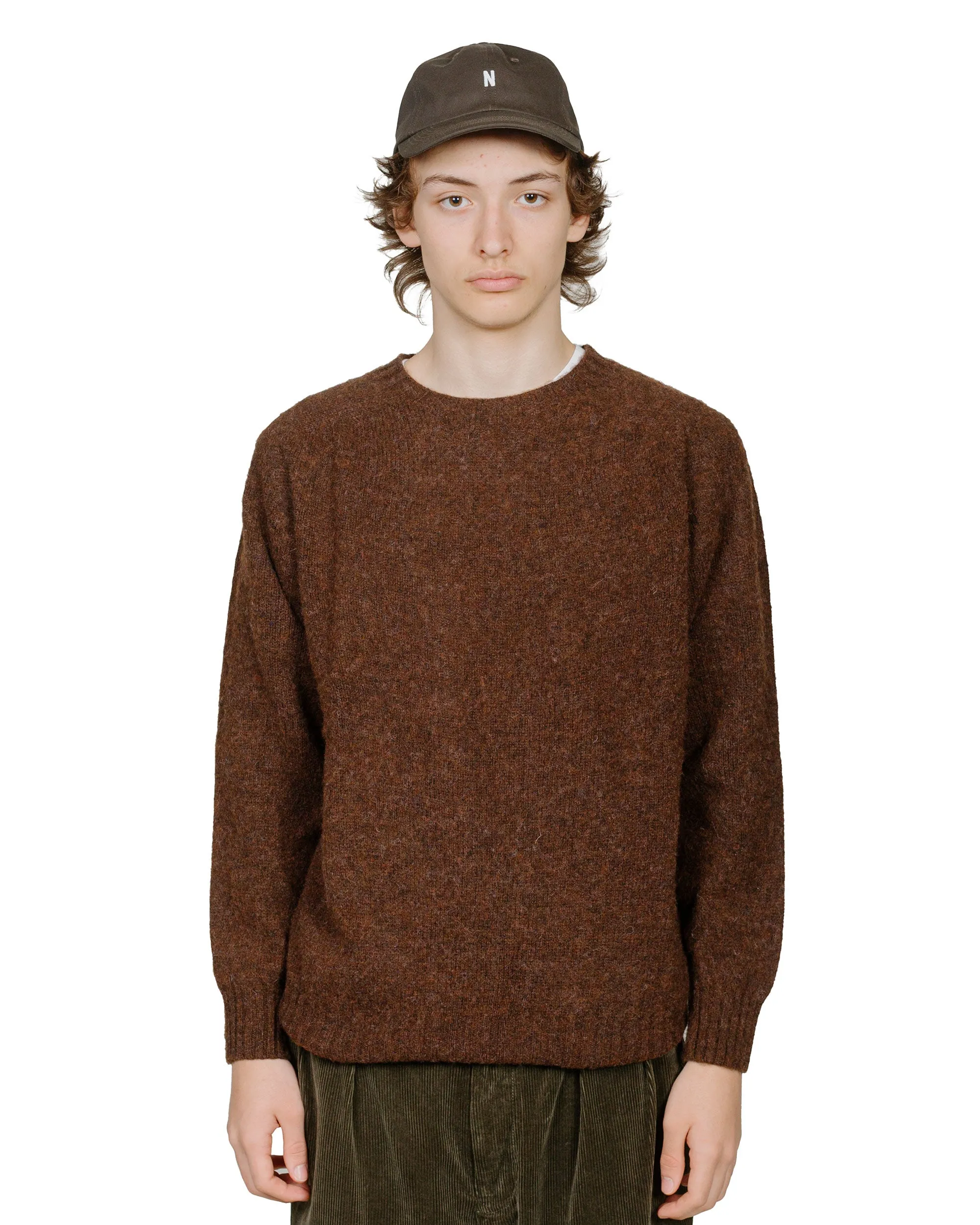 Lost & Found Shaggy Sweater Coffee