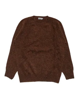 Lost & Found Shaggy Sweater Coffee