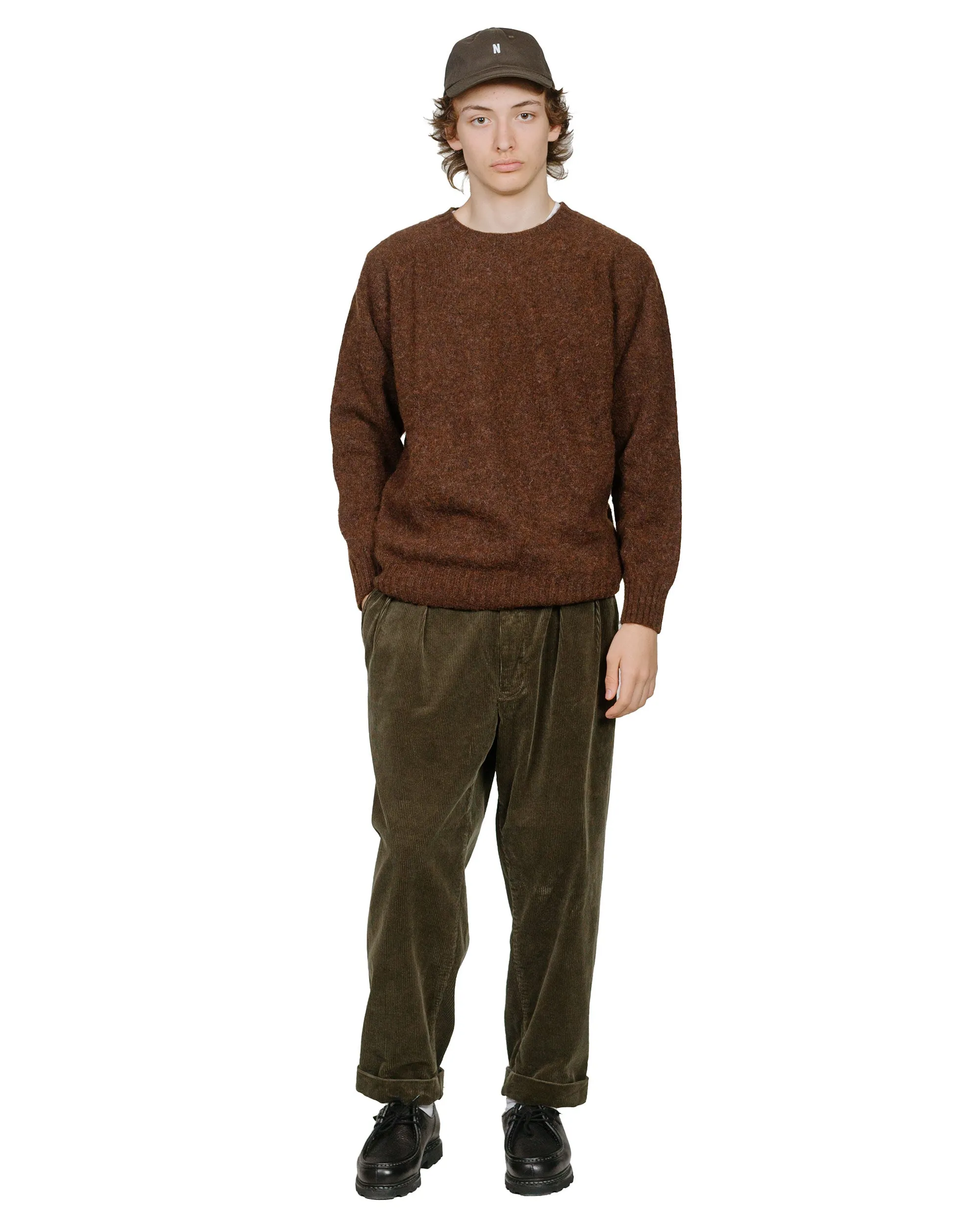 Lost & Found Shaggy Sweater Coffee