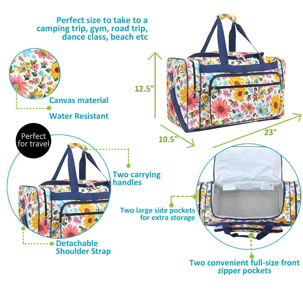 Petal Daydream NGIL Canvas 23" Duffle Bag