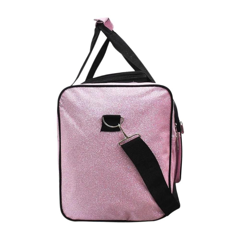 Pink Glitter NGIL Canvas 20" Duffle Bag