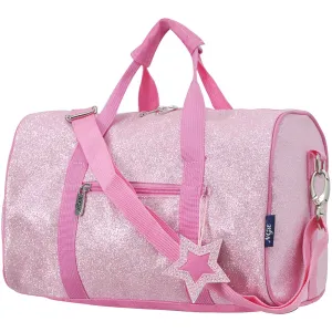 Pink Mini Glitter NGIL Duffel Bag