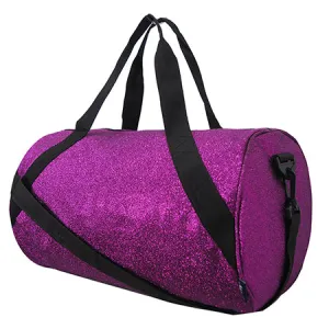 Purple Medium Glitter NGIL Duffel Bag