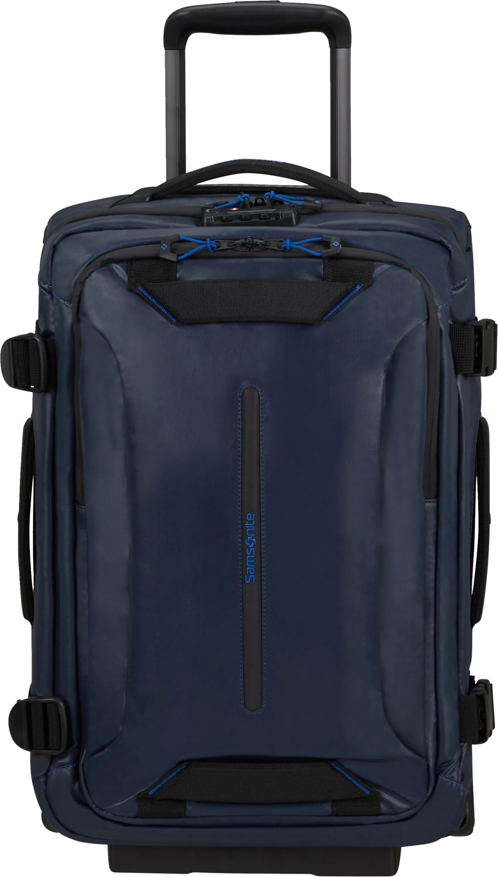 Samsonite Ecodiver Duffle with wheels double frame 55cm Blue Nights | Buy Samsonite Ecodiver Duffle with wheels double frame 55cm Blue Nights here | Outnorth