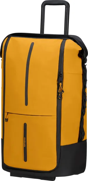 Samsonite Ecodiver Foldable Duffle With Wheels 4-In-1 Yellow | Buy Samsonite Ecodiver Foldable Duffle With Wheels 4-In-1 Yellow here | Outnorth