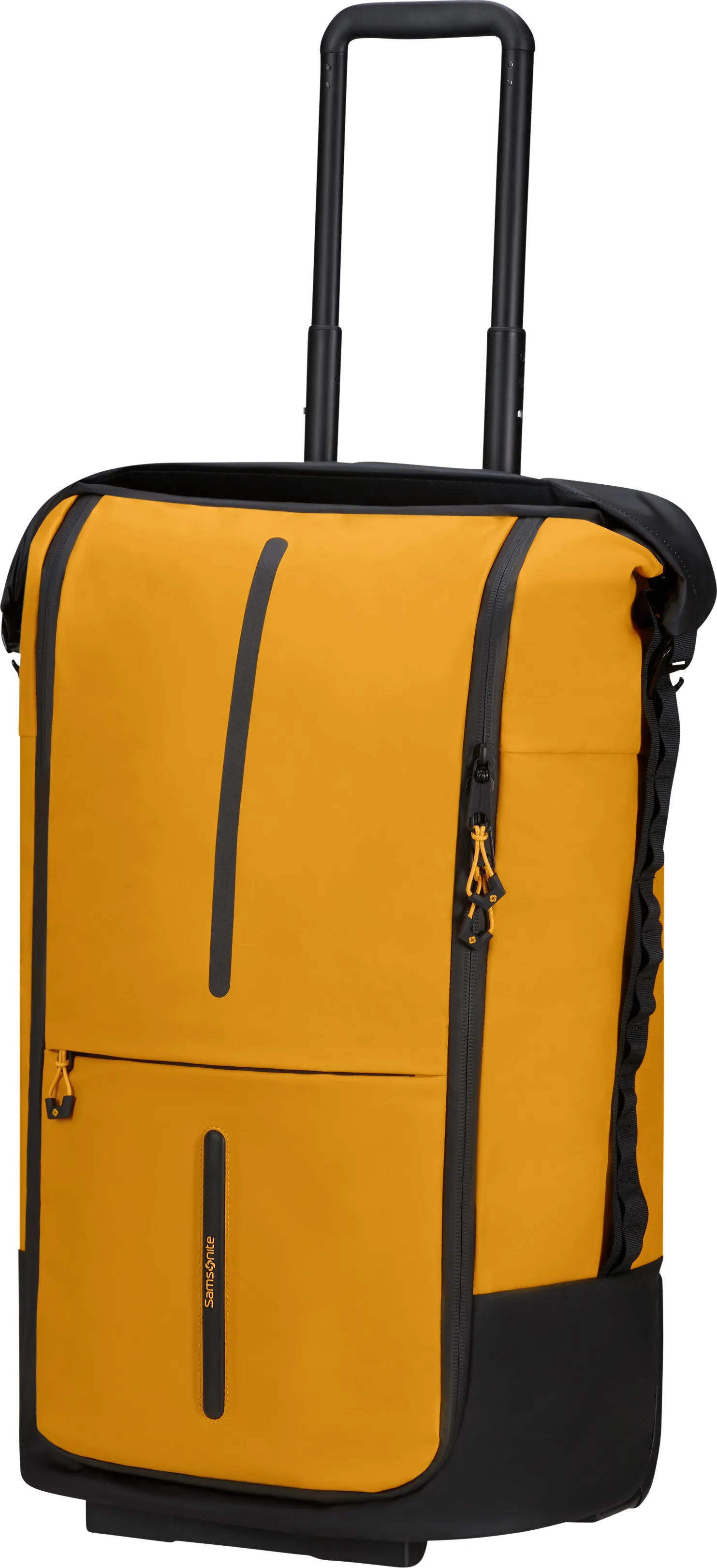 Samsonite Ecodiver Foldable Duffle With Wheels 4-In-1 Yellow | Buy Samsonite Ecodiver Foldable Duffle With Wheels 4-In-1 Yellow here | Outnorth