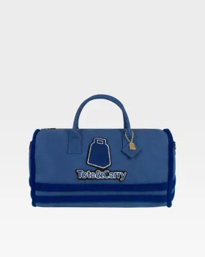 Sherpa Duffle Bag in Royal Blue