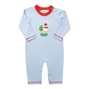 Snowman Snow Globe Romper