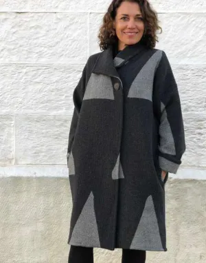 Soho Coat Sewing Pattern, Tessuti