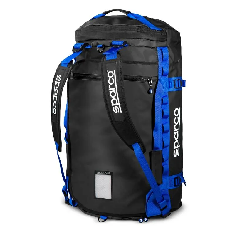 Sparco Dakar Large Duffle Bag - Black/Blue