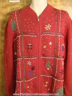 Stars, Bling, and More Cheesy Christmas Sweater