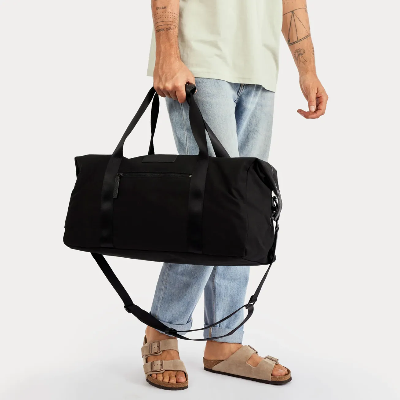 Status Anxiety - Everything I Wanted Duffle Bag, Black Canvas