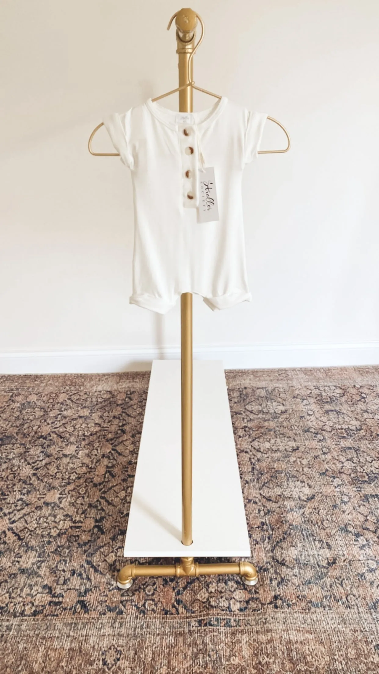 Stroller Society Short Sleeve Romper