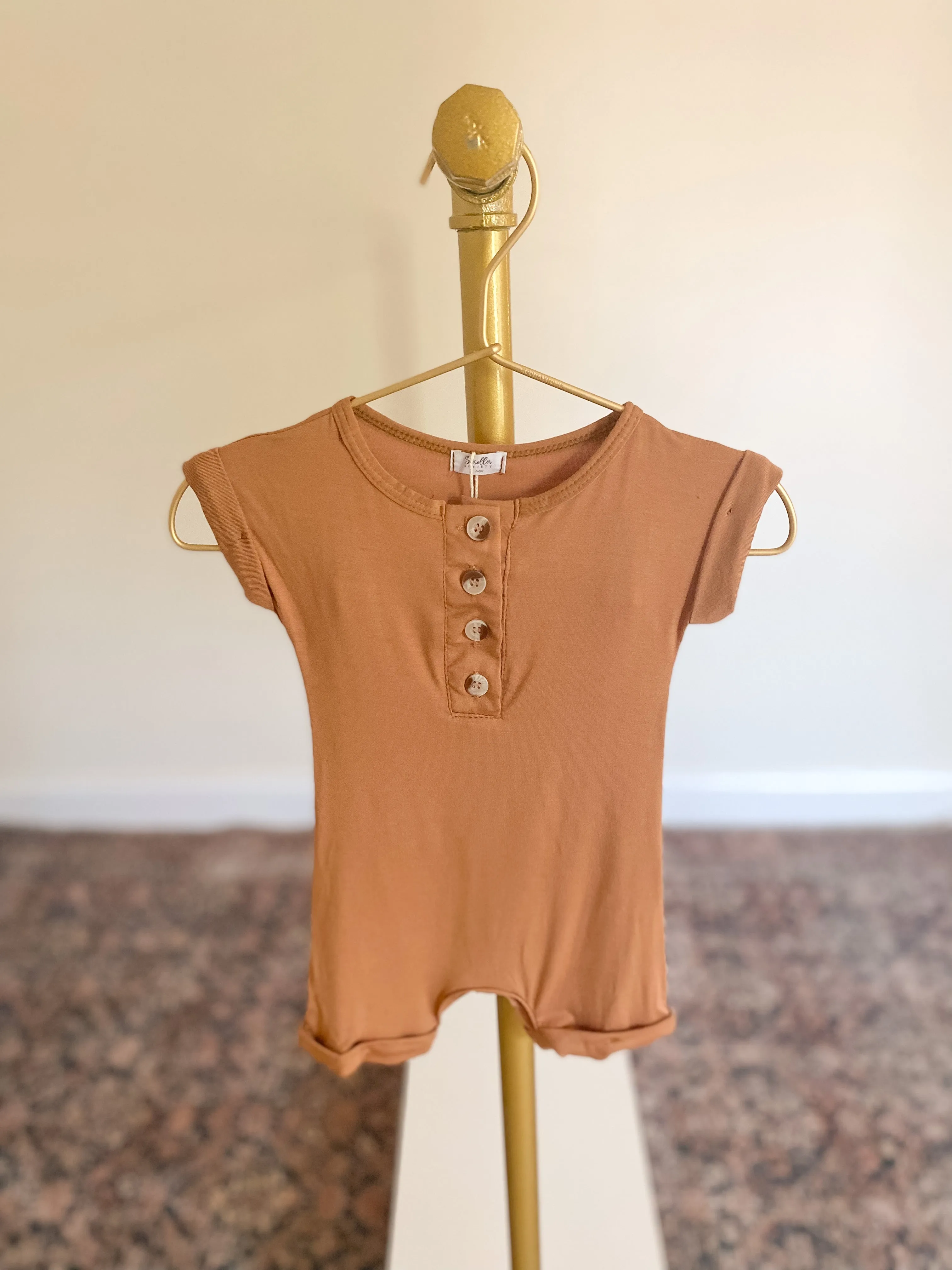 Stroller Society Short Sleeve Romper