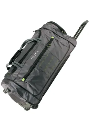 Tosca – SPORTS Jumbo 90cm Duffle Wheeled Bag Grey/Lime