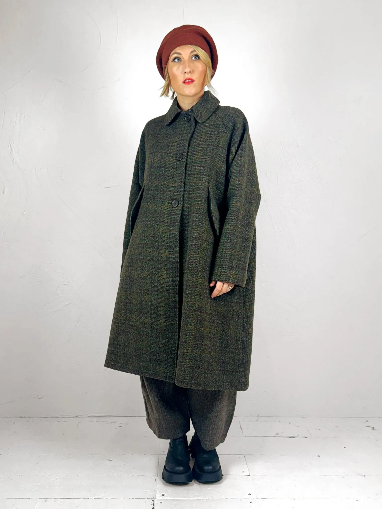 Umma Wool Tweed Coat