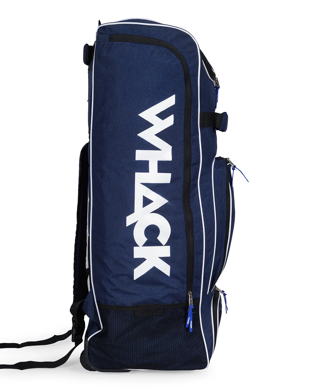 WHACK Platinum Cricket Kit Bag - Wheelie Duffle - Large - Navy