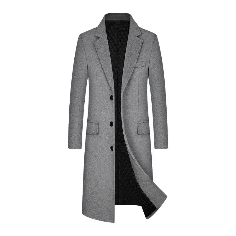 Wool elegant long coat